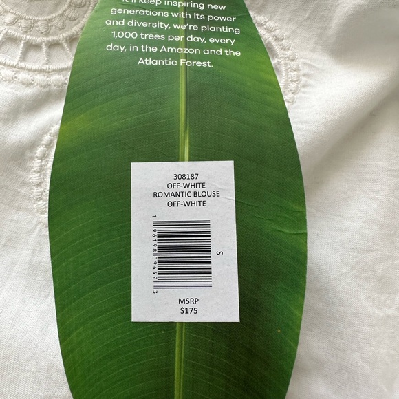 NWT! FARM RIO ROMANTIC BLOUSE - Picture 7 of 7